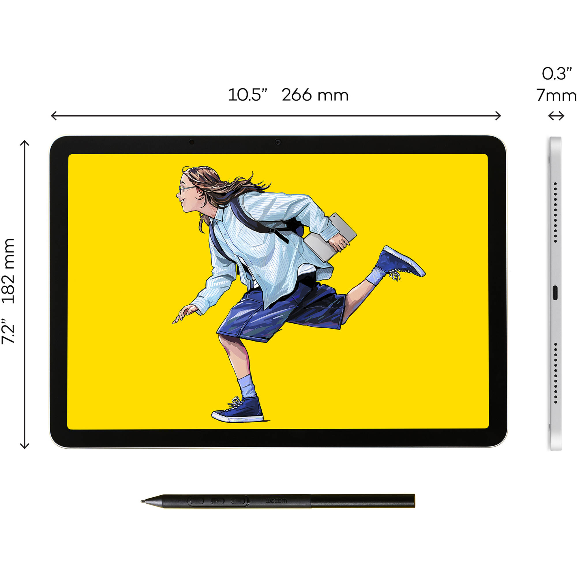 Wacom 11.5" MovinkPad All-in-One Mobile Drawing Tablet - Image 4